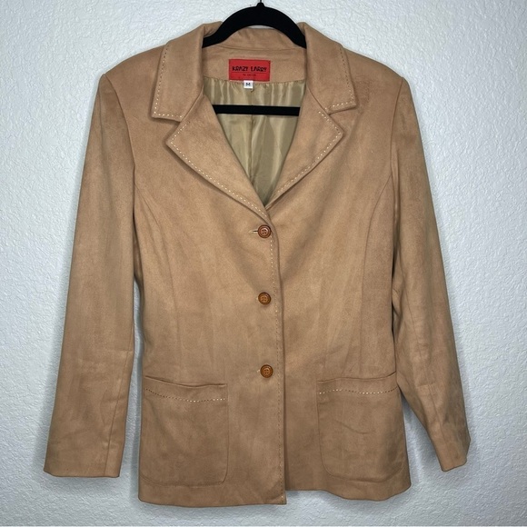 VINTAGE Krazy Larry by Jacob Women’s Blazer - Picture 1 of 9